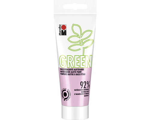 MARABU Green series - Alkydverf pastel roze 227 100 ml Marabu Green watergedragen alkydverf in een tube