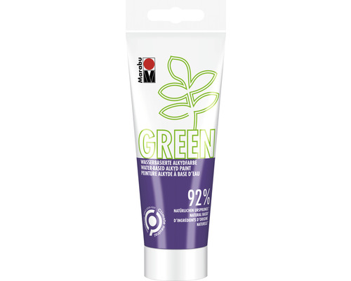 MARABU Green series - Alkydverf violet 251 100 ml Marabu Green watergedragen alkydverf in een tube
