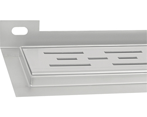 Roestvrijstalen douchegoot met sleufontwerp