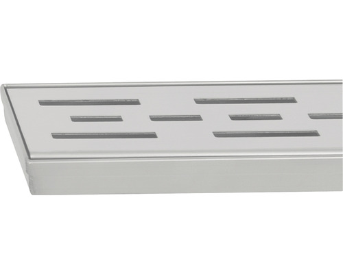 Roestvrijstalen douchegoot met sleufontwerp