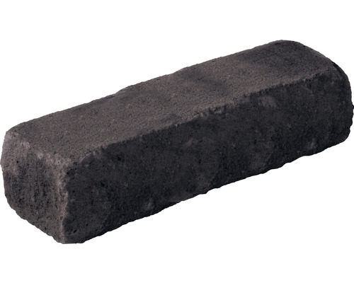 DIEPHAUS Muursteen iBrixx Passion zwart, 50x16,5x15 cm Grijze beton gazonrandsteen