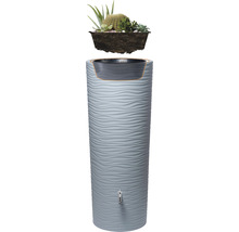 Regenton met plantenopzetstuk voor de tuin
