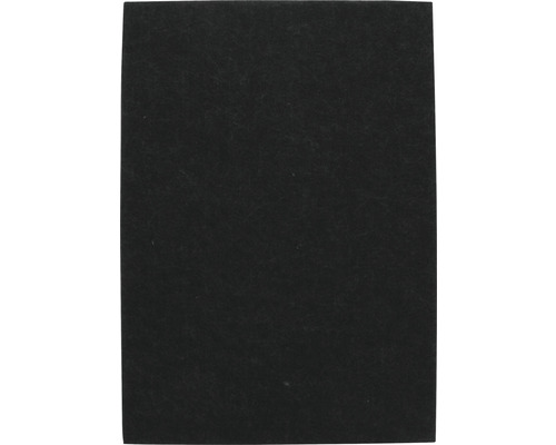 TARROX Vilt zelfklevend 17x17x6 mm zwart