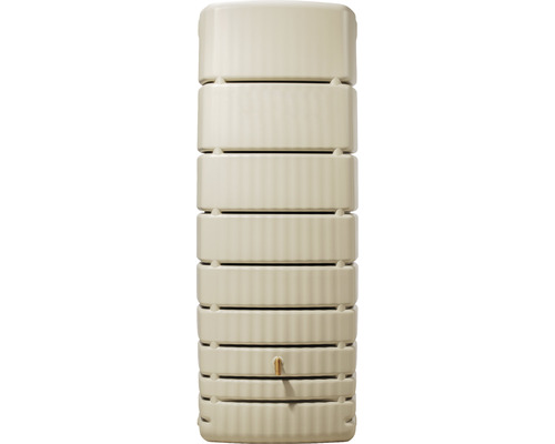 4RAIN Regenton slim kunststof beige 650 L, 79x50x210 cm 4RAIN Regenton slim kunststof beige 650 L, 79x50x210 cm