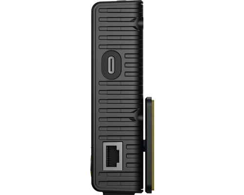 Aansluitingen van een netwerkapparaat: USB-C en ethernet