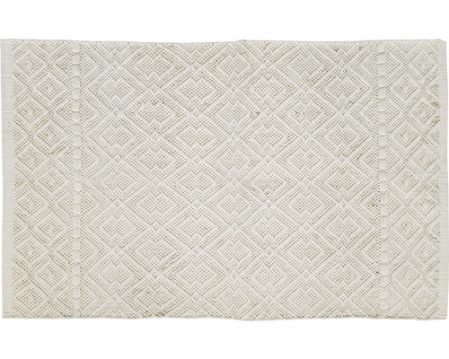 Vloerkleed met geometrisch ruitpatroon