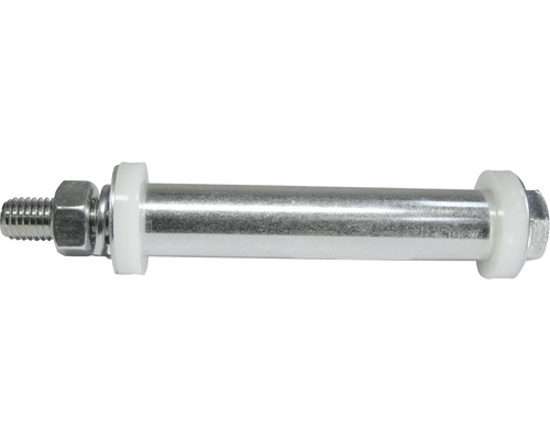 TARROX As toebehoren set voor kruiwagenwielen, naaf 88-100 mm, 20 naar 12 mm Metalen schroef met moer en kunststof ringen