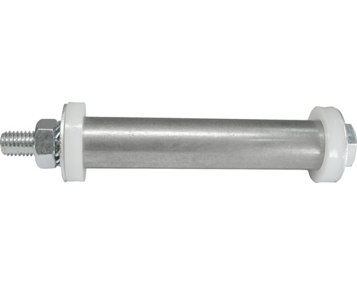 TARROX As toebehoren set voor kruiwagenwielen, naaf 88-100 mm, 20 naar 10 mm Metalen bout met moer en sluitringen