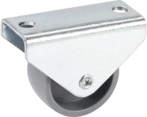 TARROX Bokwiel PA Ø 30 mm met plaat Kogelrol met metalen behuizing