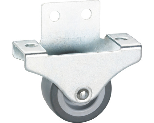 TARROX Bokwiel TPE Ø 38 mm met plaat Zwenkwiel met schroefplaat