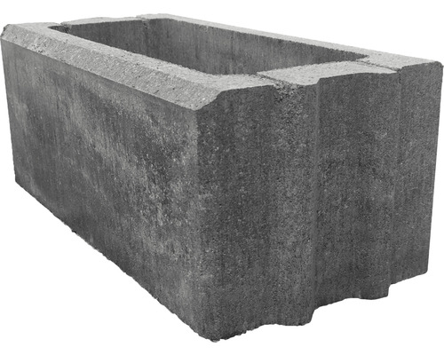 DIEPHAUS Muursteen iBrixx Galant wit/zwart 50x25x20 cm Betonblok met holle ruimtes