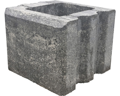 DIEPHAUS Muursteen iBrixx Galant 25x25x20 cm Betonnen plantenbak