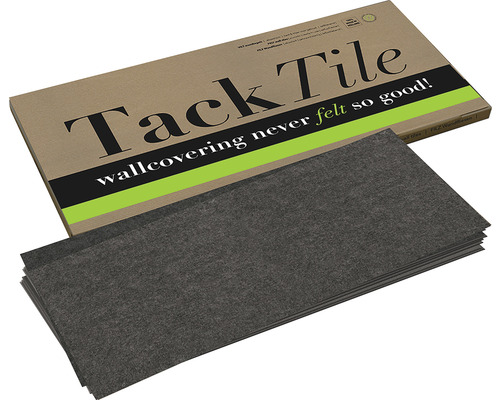 Verpakking vilten wandtegels Tack Tile