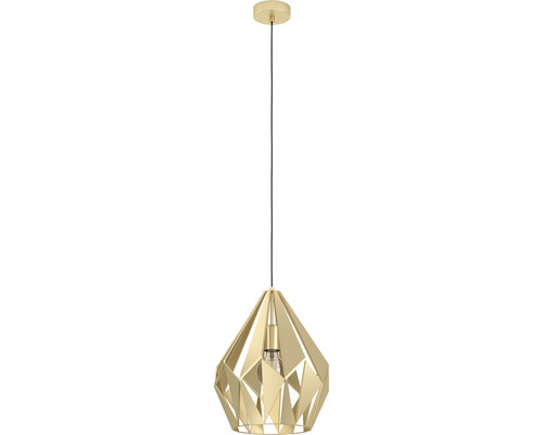 Hanglamp met geometrische lampenkap