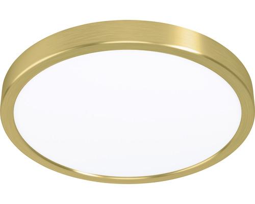 Ronde plafondlamp met LED en metalen frame