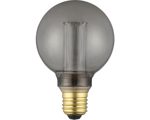 EGLO LED Filament lamp E27/4,3W G80 warmwit rookglas