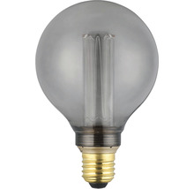Grijze globe lamp met E27 fitting
