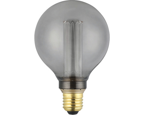 EGLO LED Filament lamp E27/4,3W G95 warmwit rookglas