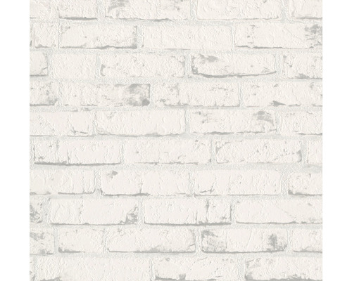 Behang met metselwerklook
