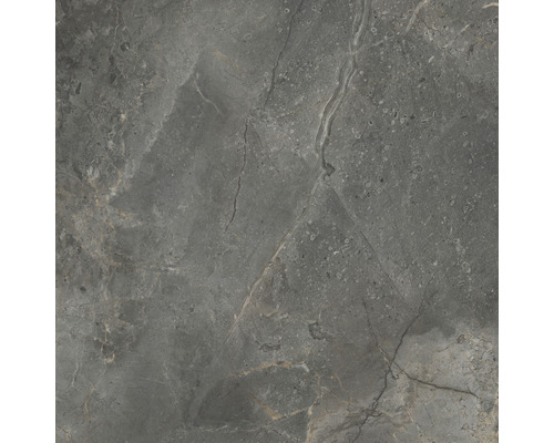 Grijze vloertegel met marmerlook
