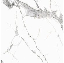 Wand- en vloertegel Calacatta wit-grijs gemarmerd 119,7x119,7 cm gerectificeerd