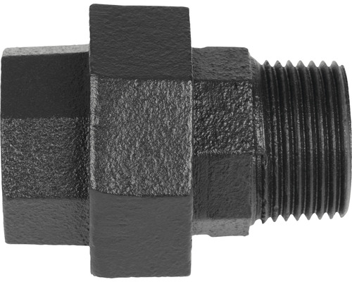 WALTECO Rusticline reduceerstuk X3/4 3/4'' zwart