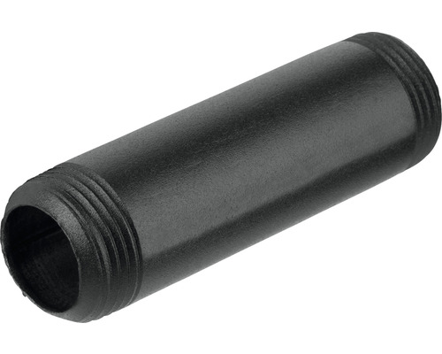 WALTECO Rusticline buis 3/4'' 80mm zwart