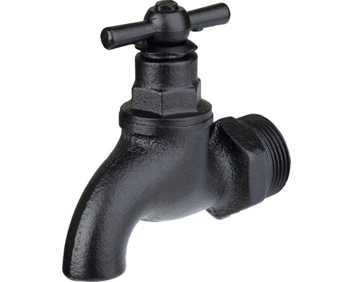 WALTECO Rusticline kraan 3/4'' zwart