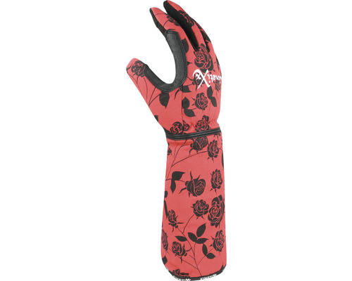Tuinhandschoen met rozenmotief