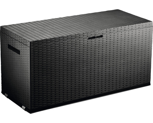 Opbergbox Nizza kunststof antraciet 52x120x60 cm kopen! | HORNBACH