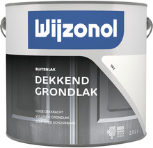 WIJZONOL Dekkend grondlak wit 2,5 l