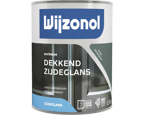 WIJZONOL Dekkend zijdeglanslak woudgroen 9325 750 ml