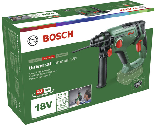 Bosch UniversalHammer 18V accuboormachine in doos