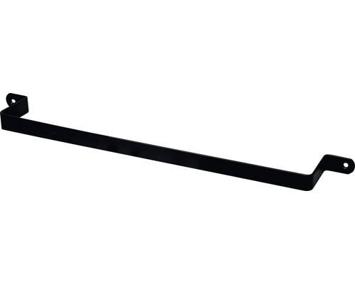 HACEKA Badhanddoekhouder Ixi wandmontage zwart mat 33 cm