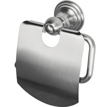 Metalen toiletpapierhouder met deksel