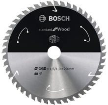 Cirkelzaagblad met een diameter van 160 millimeter voor hout