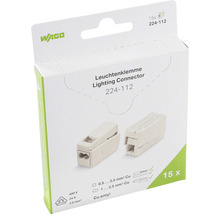 WAGO Lichtaansluitklem 224-112, 15 stuks
