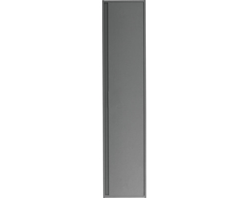 Hoge kast Porto 160x35 cm cubanit grey
