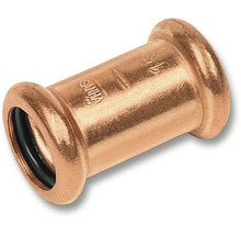 Koperen persfitting voor sanitair en verwarming
