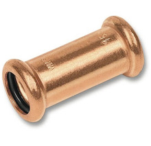 Koperen persfitting, buisverbinder