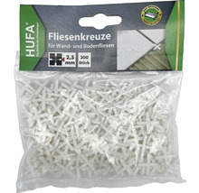 HUFA Tegelkruisjes 2,5 mm, 200 stuks, voor wand- en vloertegels