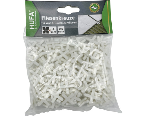 HUFA Tegelkruisjes 4 mm, 200 stuks in zak