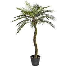 Kunstmatige palmboom in pot als decoratie
