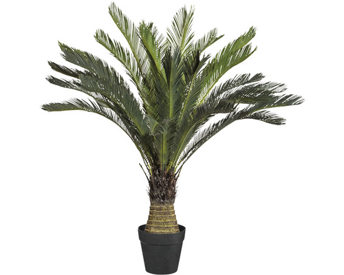 Kunstplant Vredespalm groen in pot H 130 cm