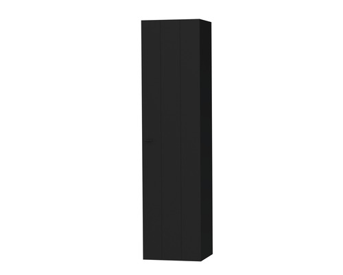 TIGER Hoge kast Maryport 160 x 40 cm zwart mat