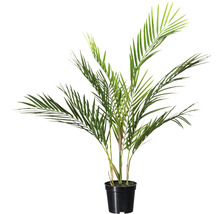 Kunstplant Kamerpalm groen in pot H 70 cm