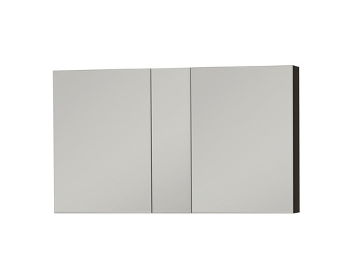 TIGER Spiegelkast S-line 70 x 120 cm zwart mat