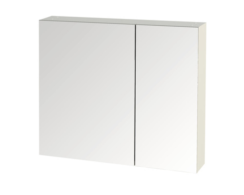 TIGER Spiegelkast S-line 70 x 80 cm wit hoogglans