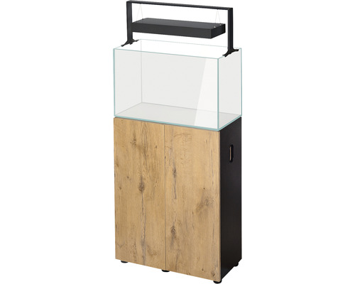 Aquariumcombinatie met verlichting en onderkast