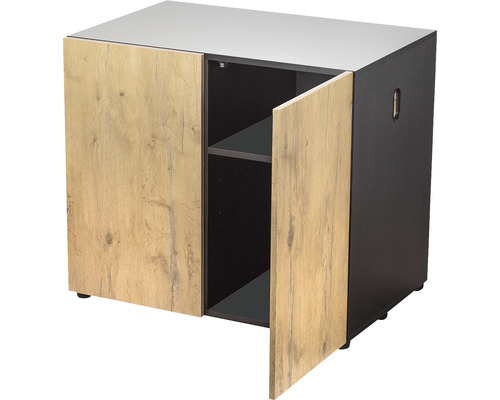 Kast met twee deuren en een plank